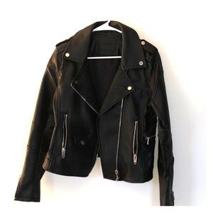 Blank NYC leather Moto jacket